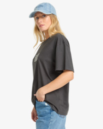 3 In The Beyond - Short Sleeve T-Shirt for Women Black EBJZT00469 Billabong