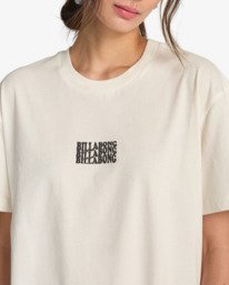 4 In The Beyond - Short Sleeve T-Shirt for Women White EBJZT00469 Billabong