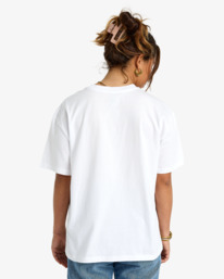 1 In The Beyond - Short Sleeve T-Shirt for Women White EBJZT00469 Billabong