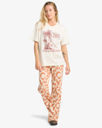 2 Oriana - Maglietta a maniche corte da Donna White EBJZT00474 Billabong