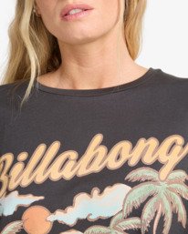 4 My Sunny Girl - T-Shirt à manches courtes pour Femme Noir EBJZT00477 Billabong