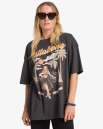 0 My Sunny Girl - T-Shirt à manches courtes pour Femme Noir EBJZT00477 Billabong