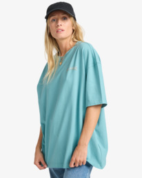 3 Reach For Sunshine - T-Shirt für Frauen Blau EBJZT00478 Billabong
