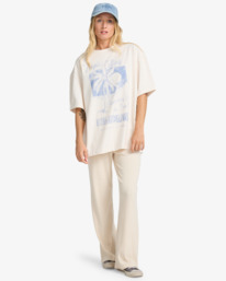 2 This Sunny Time - T-Shirt für Frauen Weiss EBJZT00479 Billabong