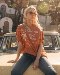 0 Jumps In Water - T-Shirt für Frauen Braun EBJZT00480 Billabong