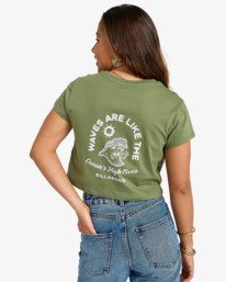 1 Oceans Greatest - T-Shirt für Frauen Grün EBJZT00484 Billabong