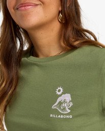 3 Oceans Greatest - T-Shirt für Frauen Grün EBJZT00484 Billabong