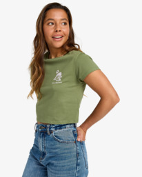 0 Oceans Greatest - T-Shirt für Frauen Grün EBJZT00484 Billabong