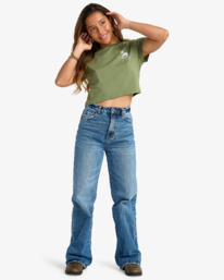 2 Oceans Greatest - T-Shirt für Frauen Grün EBJZT00484 Billabong