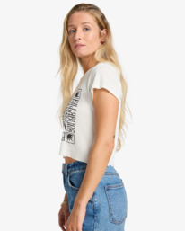 3 Sun Lovers - T-Shirt für Frauen Weiss EBJZT00485 Billabong