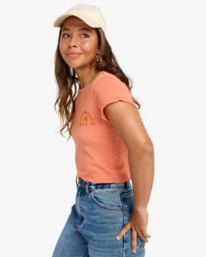 3 Better Morning - T-Shirt für Frauen Grau EBJZT00486 Billabong