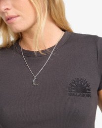 3 Low Sun - T-Shirt für Frauen Schwarz EBJZT00488 Billabong