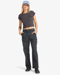 1 Low Sun - T-Shirt für Frauen Schwarz EBJZT00488 Billabong