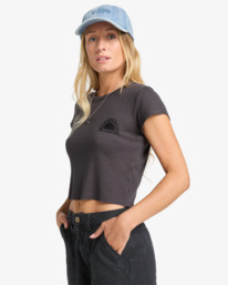 2 Low Sun - T-Shirt für Frauen Schwarz EBJZT00488 Billabong