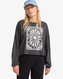 0 Trip Around - Longsleeve für Frauen Schwarz EBJZT00491 Billabong