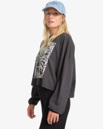 3 Trip Around - Longsleeve für Frauen Schwarz EBJZT00491 Billabong