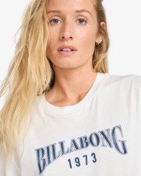 4 Happy Paths - Short Sleeve T-Shirt for Women White EBJZT00495 Billabong