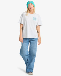 2 Always Looking - Short Sleeve T-Shirt for Women Grey EBJZT00496 Billabong