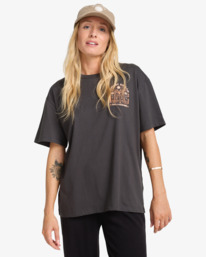 0 Always Looking - Short Sleeve T-Shirt for Women Black EBJZT00496 Billabong