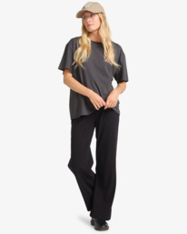 2 Always Looking - Short Sleeve T-Shirt for Women Black EBJZT00496 Billabong