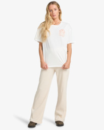 2 Always Looking - Short Sleeve T-Shirt for Women White EBJZT00496 Billabong