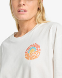 4 Sunset Forever - T-Shirt für Frauen Weiss EBJZT00497 Billabong