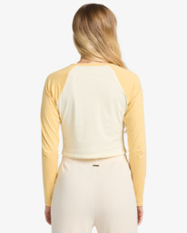 1 Beach Club - Maglietta in raglan da Donna Yellow EBJZT00500 Billabong