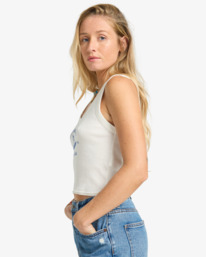 3 Sure Feelings - Top für Frauen Weiss EBJZT00502 Billabong