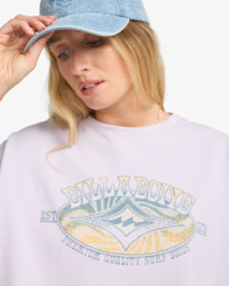 4 Quality Surf - Short Sleeve T-Shirt for Women Purple EBJZT00504 Billabong