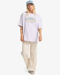 2 Quality Surf - Short Sleeve T-Shirt for Women Purple EBJZT00504 Billabong