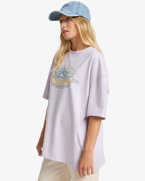 3 Quality Surf - Short Sleeve T-Shirt for Women Purple EBJZT00504 Billabong