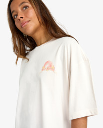 4 Surf Mandala - Maglietta serigrafata a maniche corte da Donna White EBJZT00506 Billabong