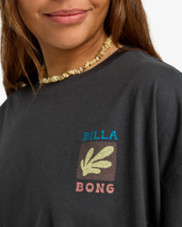 3 Brand New Day - Short Sleeve T-Shirt for Women Black EBJZT00507 Billabong
