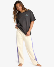 2 Heritage Backer - Short Sleeve T-Shirt for Women Black EBJZT00556 Billabong
