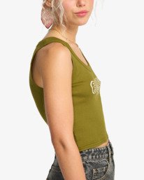 3 Stirred Up - D&eacute;bardeur pour Femme Vert EBJZT00560 Billabong