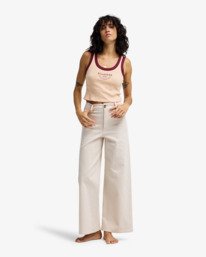 2 Nice & Easy - D&eacute;bardeur pour Femme Rose EBJZT00562 Billabong