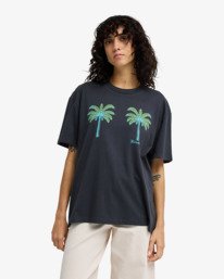 0 Vacation Club - Short Sleeve T-Shirt for Women Black EBJZT00574 Billabong