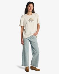 1 Welcome To Hawaii - Short Sleeve T-Shirt for Women White EBJZT00575 Billabong