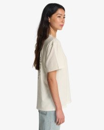 3 Welcome To Hawaii - Short Sleeve T-Shirt for Women White EBJZT00575 Billabong