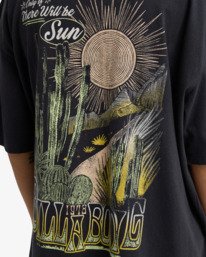 4 Sun Chasing - T-shirt de manga curta para Mulher Preto EBJZT00581 Billabong