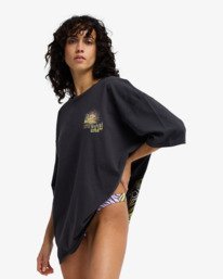 3 Sun Chasing - T-shirt de manga curta para Mulher Preto EBJZT00581 Billabong