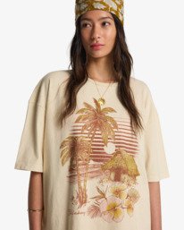 5 Will Find Me Here - T-shirt met korte mouwen voor Dames White EBJZT00582 Billabong