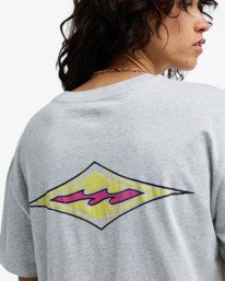 4 Heritage Baker - T-Shirt für Frauen Grau EBJZT00588 Billabong