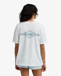 1 Heritage Baker - Short Sleeve T-Shirt for Women White EBJZT00588 Billabong