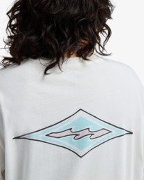 3 Heritage Baker - Short Sleeve T-Shirt for Women White EBJZT00588 Billabong