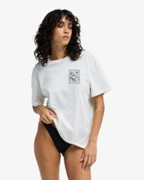0 Always Looking - Camiseta de manga corta para mujer Blanco EBJZT00589 Billabong