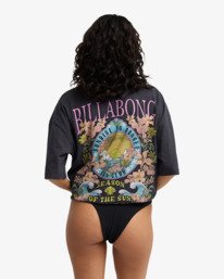 1 Floral Rocker - T-Shirt &agrave; manches courtes pour Femme Noir EBJZT00590 Billabong
