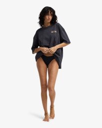 2 Floral Rocker - T-Shirt &agrave; manches courtes pour Femme Noir EBJZT00590 Billabong