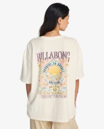1 Floral Rocker - T-Shirt &agrave; manches courtes pour Femme Blanc EBJZT00590 Billabong