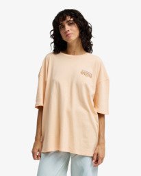 0 Waterfall - T-Shirt f&uuml;r Frauen Rosa EBJZT00591 Billabong